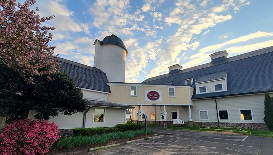 vint hill craft winery exterior