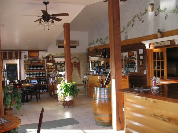 mediterranean cellars winery interior
