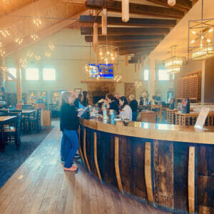 barrel oak winery interior